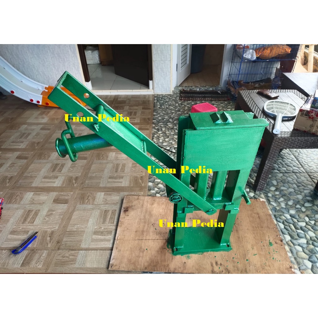 Alat Cetak Paving Blok Model Trihex Sistem Genjot - Cetakan Paving Blok Genjot - Mesin Cetak Paving 