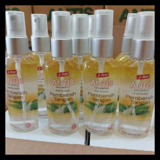 ANTIS HAND SANITIZER SPRAY JASMINE TEA 55 ML / HAND SANITIZER ANTIS HARGA MUMER 100% ORIGINAL
