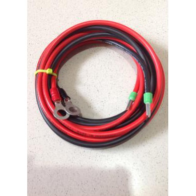 Kabel Aki Panel Surya 6Mm2, Panjang 2 Meter