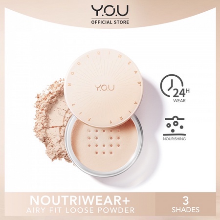 ⭐BAGUS⭐ YOU Noutriwear+ Airy Fit Loose Powder | Bedak Tabur