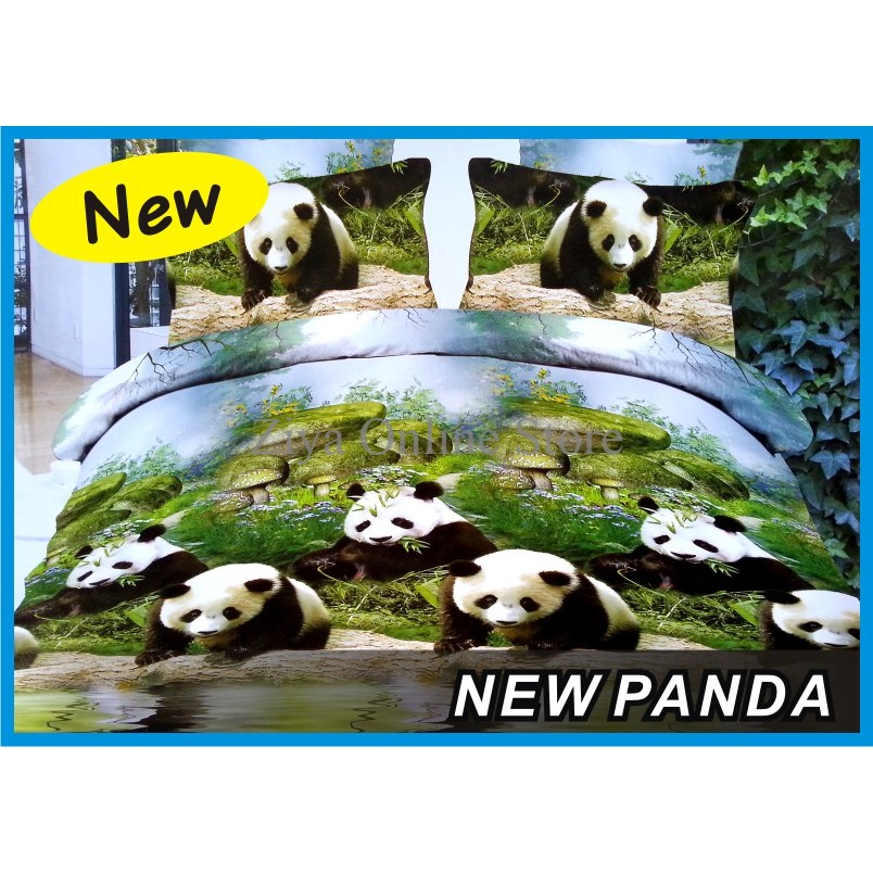 Bedcover Fata Signature Uk.180 X 200 Motif New Panda