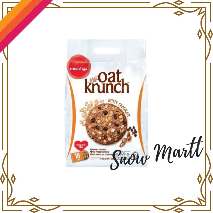 

Oat Krunch Nutty Chocolate / Cokelat Kacang 416gr