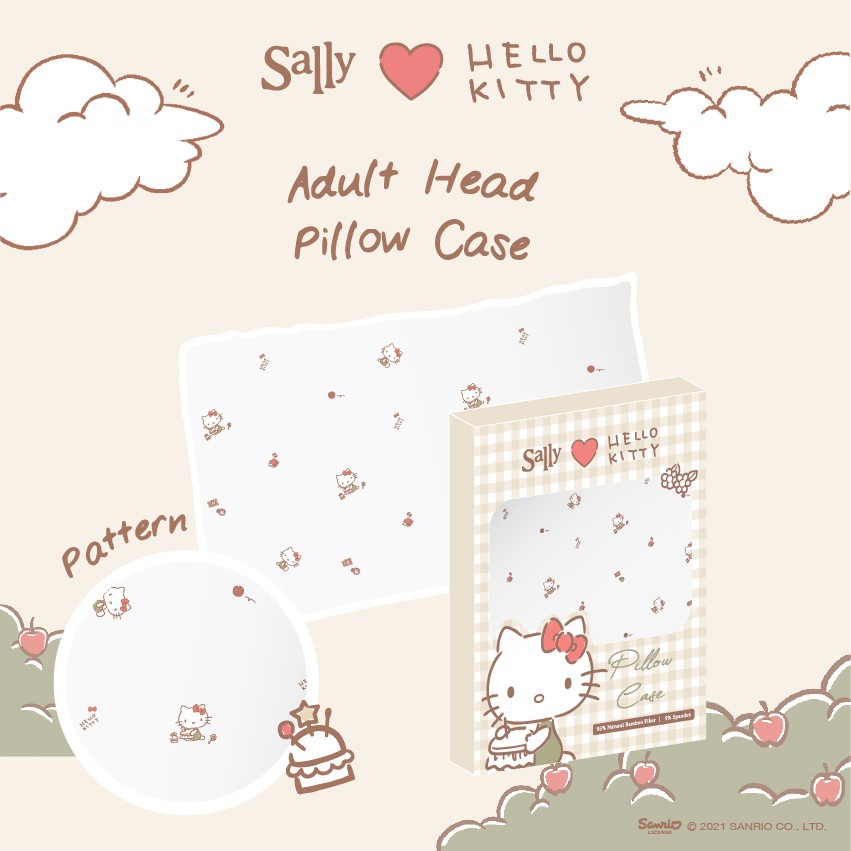 Friends of Sally Pillow Case Hello Kitty Collection