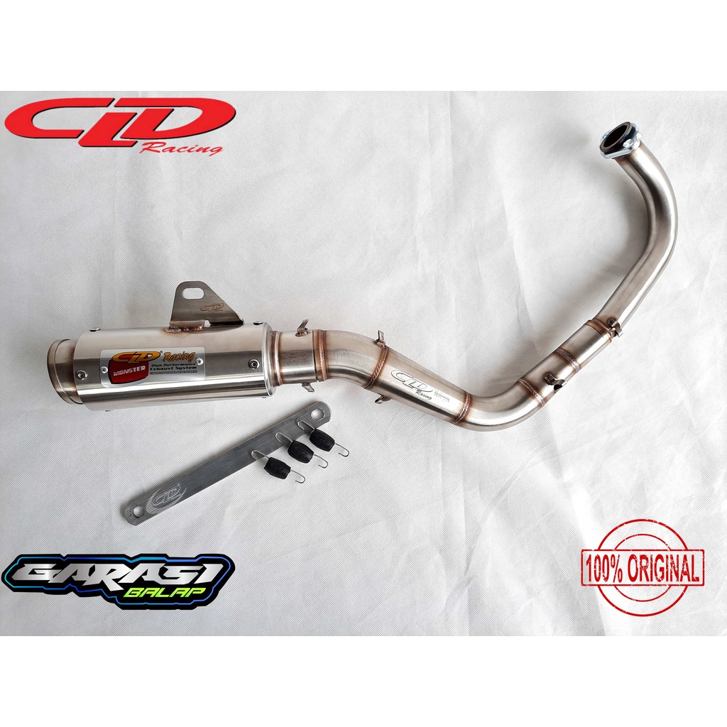 KNALPOT CLD MONSTER RACE BEAT/BEAT FI SCOOPY/SCOOPY FI GENIO