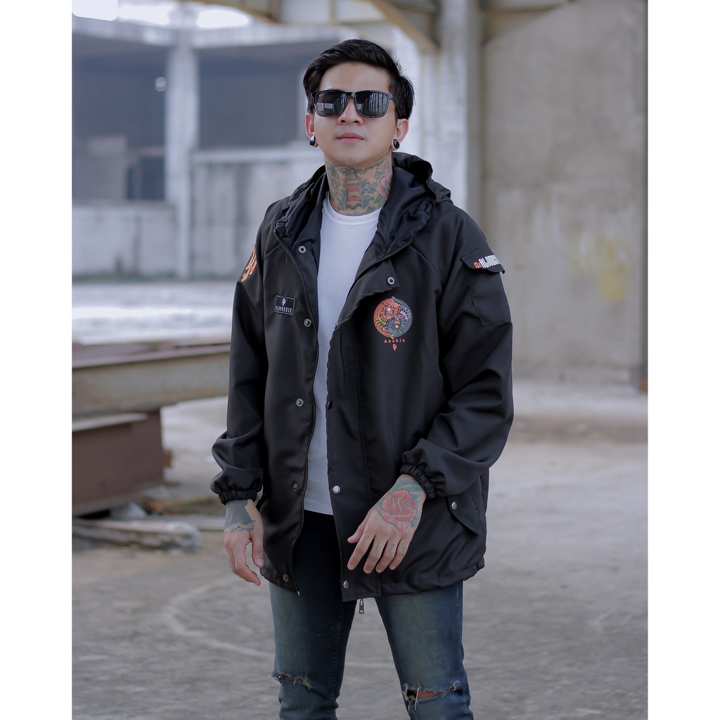 SALVIOHEXIA Jaket Casual Jaket Parasut Pria Bloodsuck Premium Jaket Parka Jaket Distro