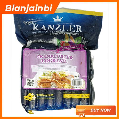 

Kanzler Frankfurter Cocktail 500gr Bandung