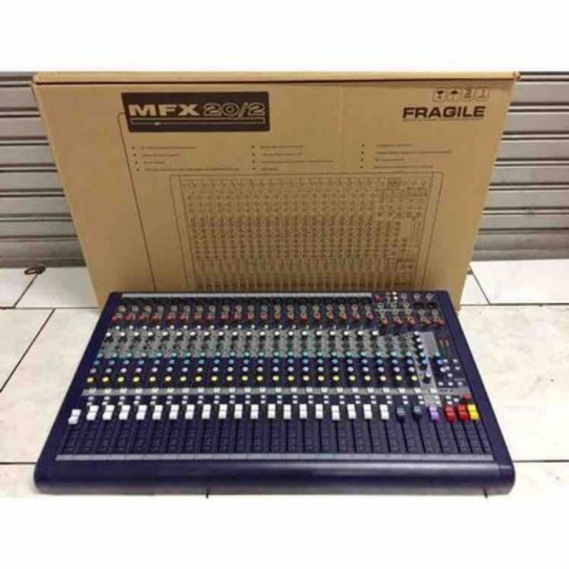 MIXER AUDIO SOUNDCRAFT MFX 20 20CH 20 CHANNEL MFX20