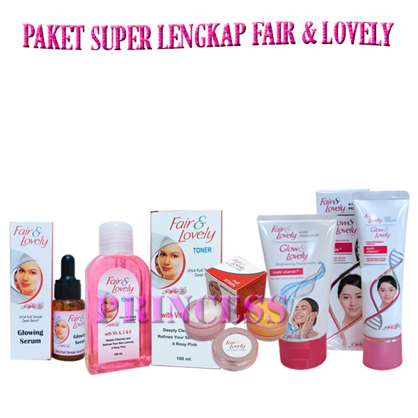 PAKET SUPER LENGKAP fair & lovely