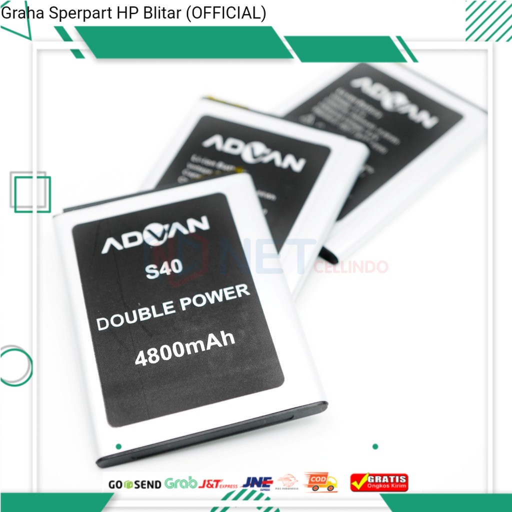 BATERAI ADVAN S40 / BATRE ADVAN S40