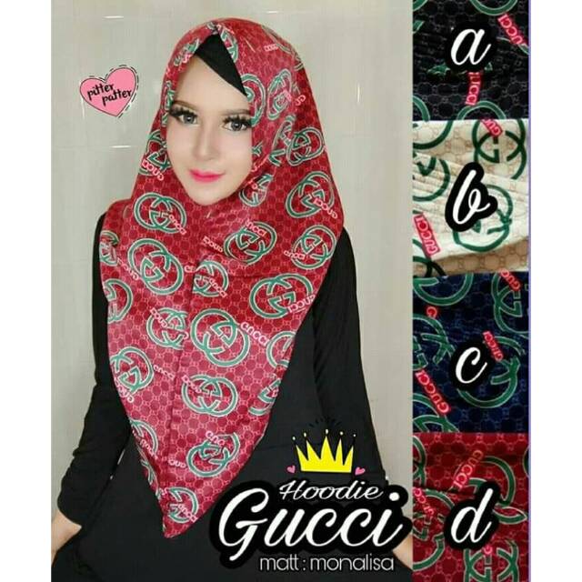 jilbab hoodie gucci