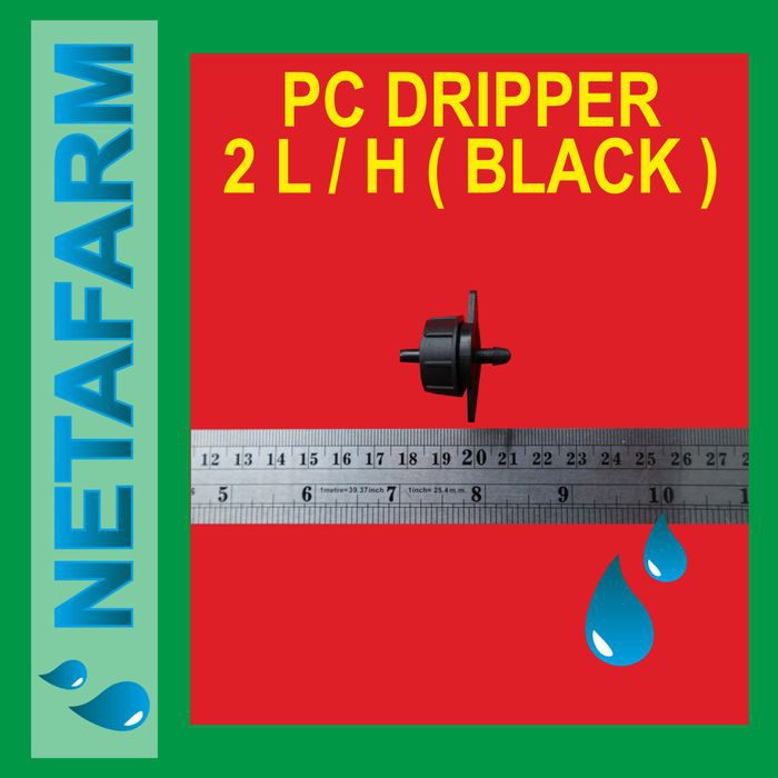 Dripper 2 L/H Hitam ( Satuan )