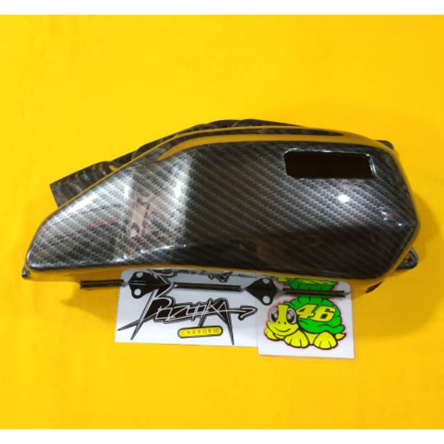 Cover tutup filter vario125 lama karbon
