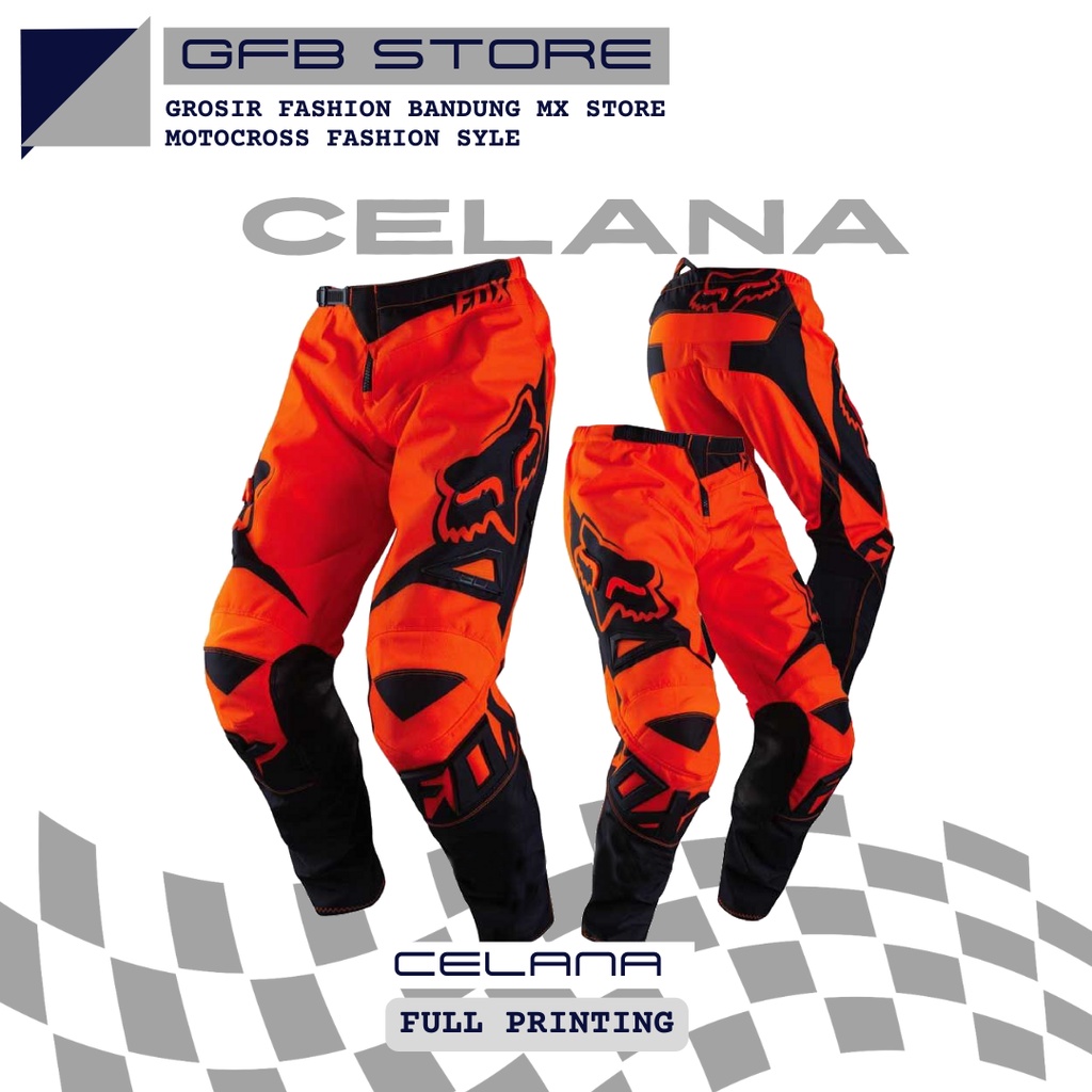 Celana tralin dewasa motor cross celana panjang olahraga outdoor adventure trabas gunung