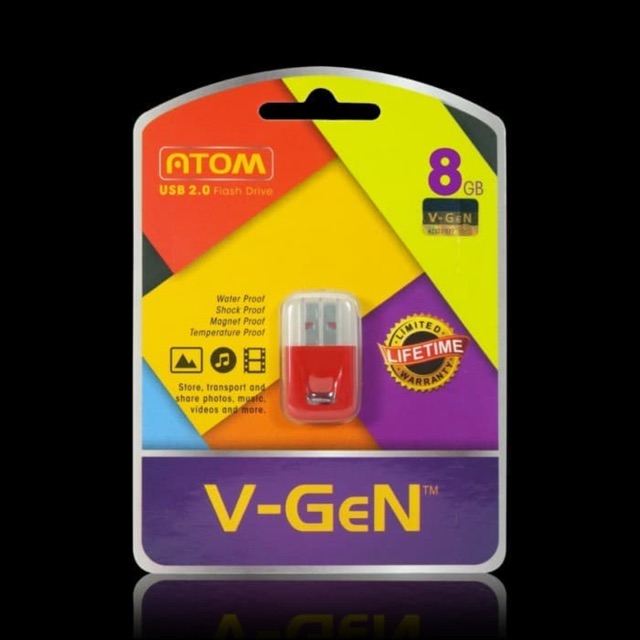 Flashdisk VGEN 8GB / FD V-Gen 8 GB v gen atom