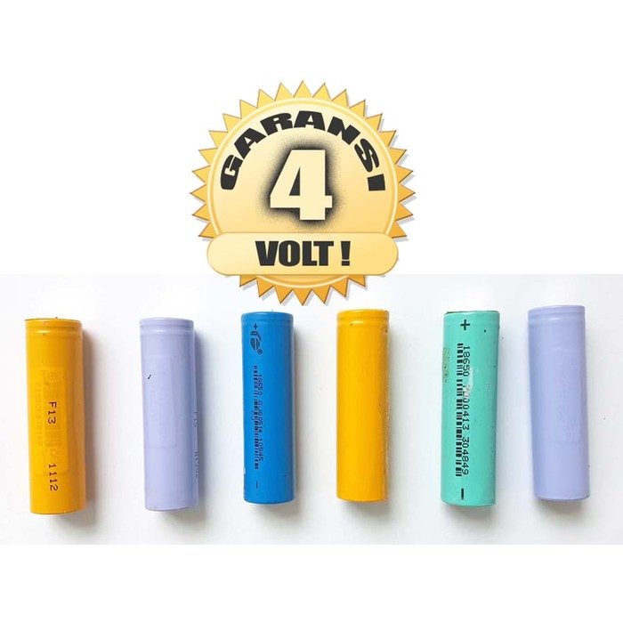 Cell Baterai Lithium Ion 18650 Copotan dari baterai laptop baru