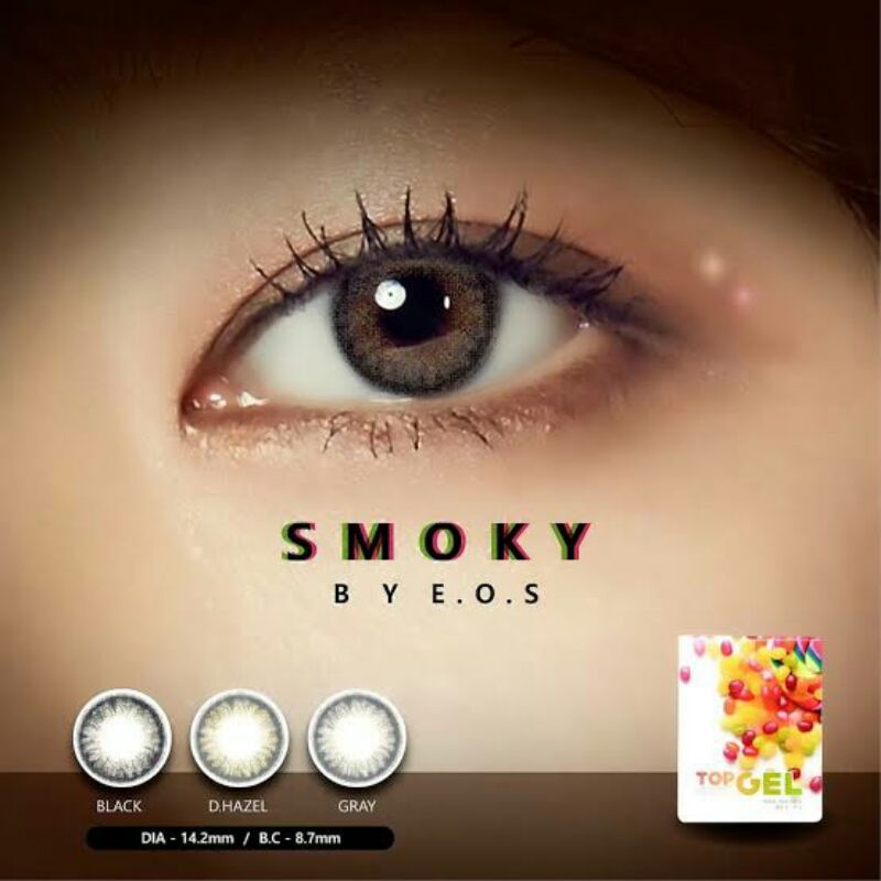 SOFTLENS GEL SMOKEY 14.2MM/ TOPGEL