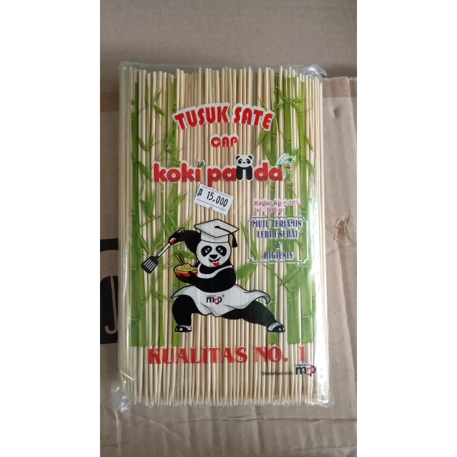 Tusuk Sate Bambu Cap Panda Sukhaku