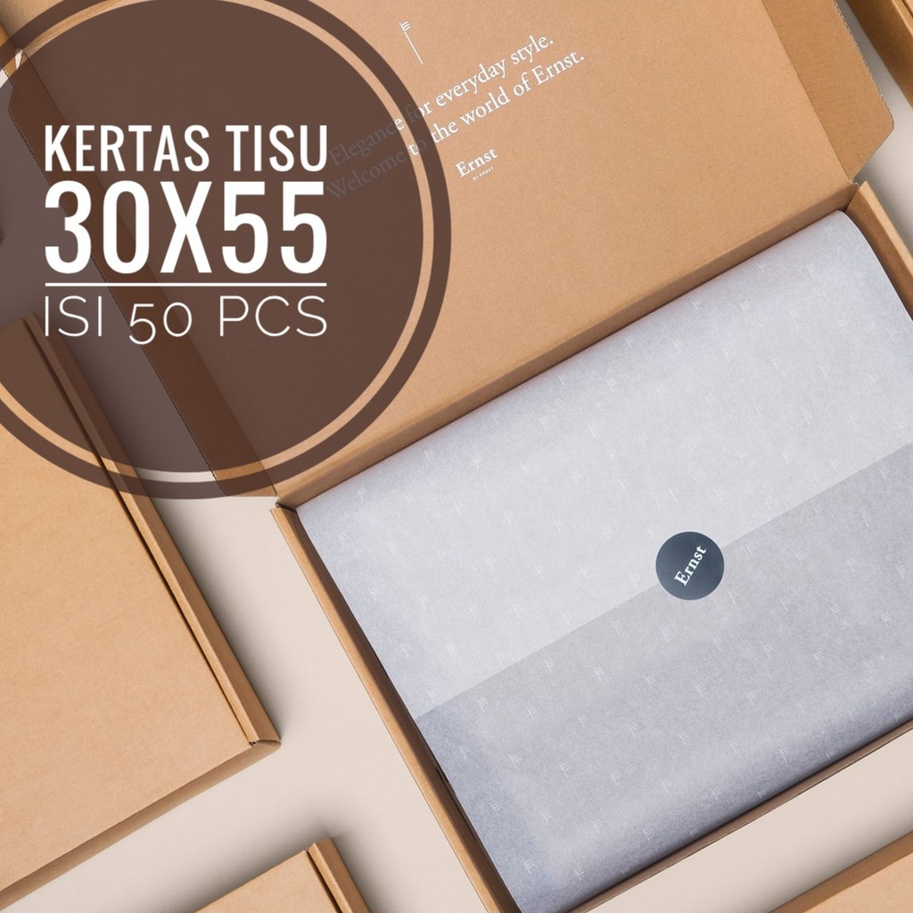 

kertas tisu 30x55 isi 50 pcs