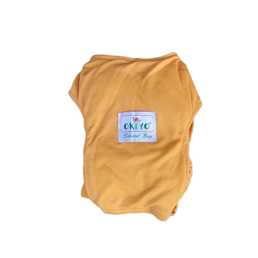 Gendongan Bayi Wrap - Okiyo Geos Baby Wrap -Gendongan Depan Bahan Kaos