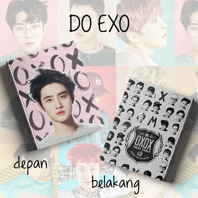 

EXO DO/DO/EXO/buku/buku tulis/buku catatan/kpop/notebook/korea/korean