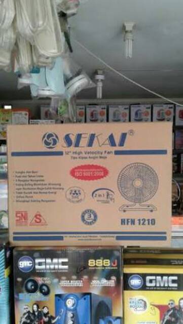 Sekai High Velocity Tornado Fan 12&quot; 30cm. Kipas Angin Meja HFN 1210 sekai