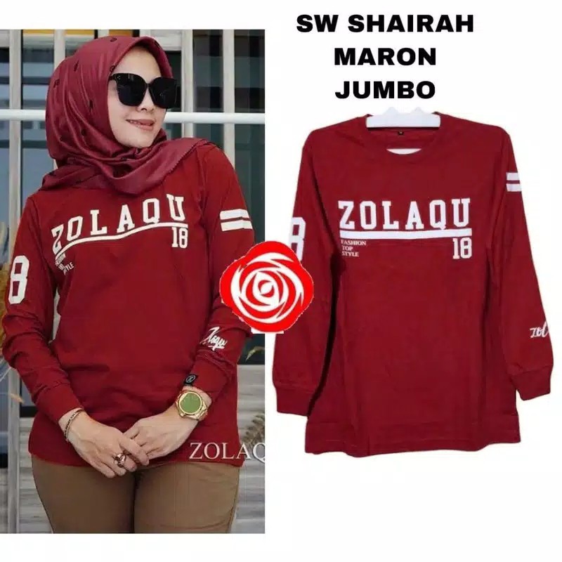 BISA COD✔️ BLOUSE  SHAIRAH ZOLAQU JUMBO XXL-XL (GOOD QUALITY)