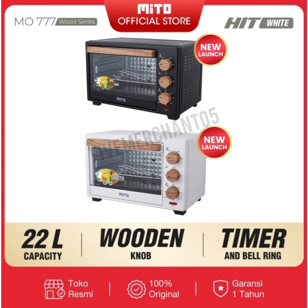 Oven Listrik Mito MO 777 Kapasitas 22 Liter Oven Mito 777 Oven Panggangan Oven Toaster Maspion