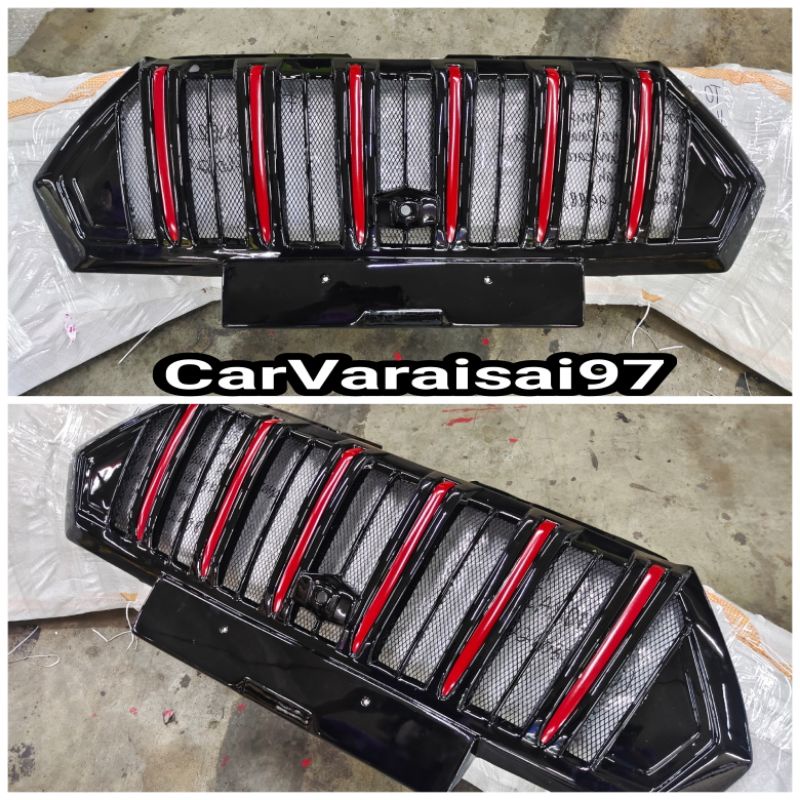 GRILL APOLLO AVANZA VELOZ 2021 2022 FACELIFT LIST MERAH