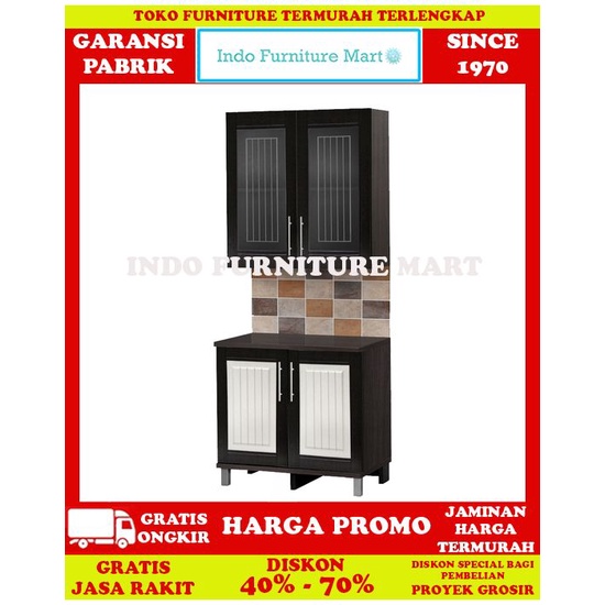 Kitchen Set Lemari Dapur Bawah Big Panel 2 Pintu Ksb 6250 Royal