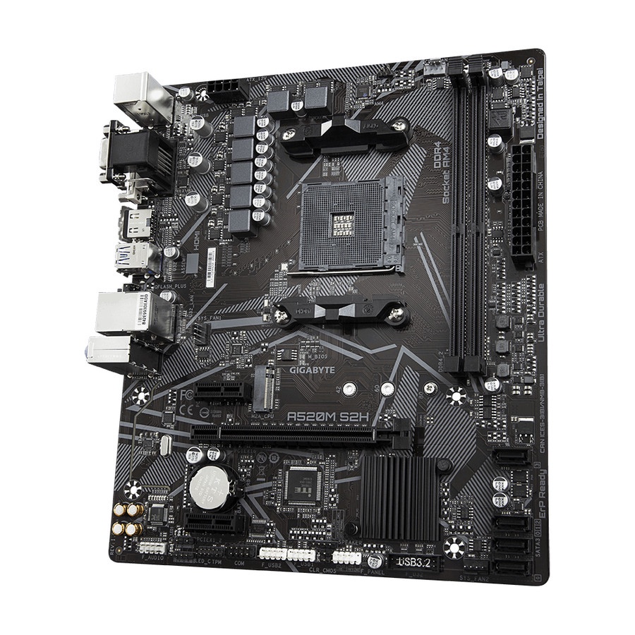 Motherboard GIGABYTE - A520M S2H Ryzen AM4 Micro ATX Form Factor