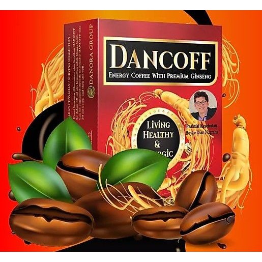 

kopi dancoff isi 10 sachet - kopi ginseng suplemen kesehatan