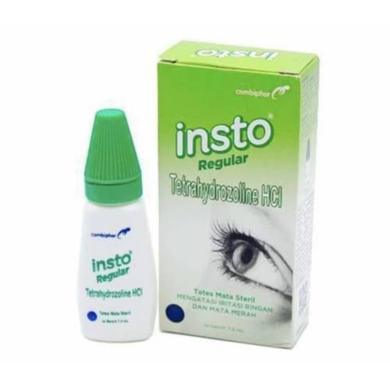 Tetes Mata Insto Regular 7,5Ml / Obat Tetes Mata / Mata Merah / Iritasi