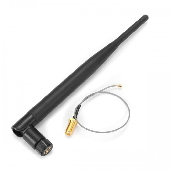 2.4G WIFI module with IPEX to SMA antenna 2.4Ghz