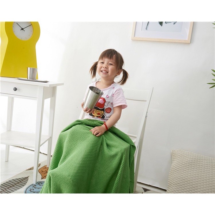 Props foto bayi anak/ YOKINA Knit Blanket 80 x 135 cm / selimut rajut