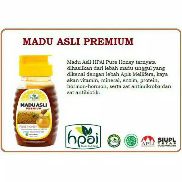 hpai madu asli premium | 100% madu asli