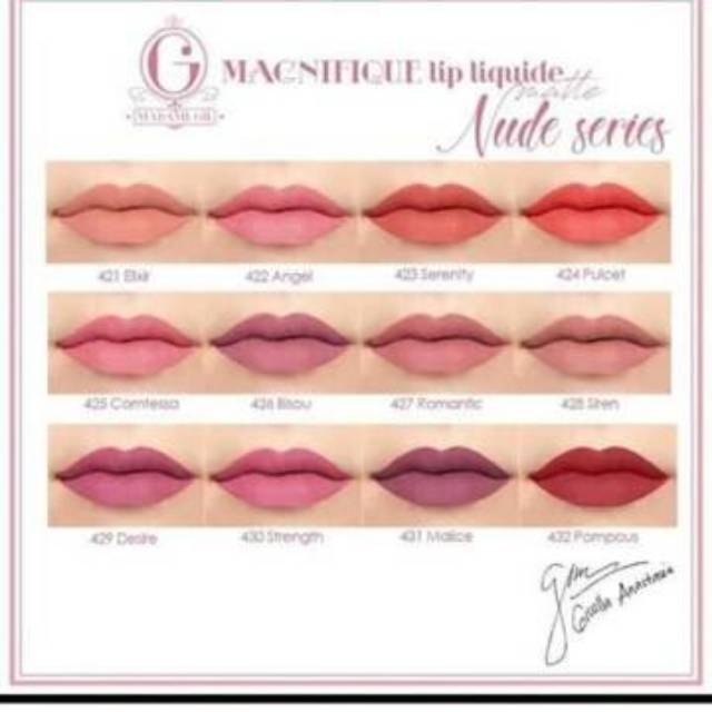 [ LUSINAN  ] MADAME GIE LIPCREAM ORIGINAL BPOM