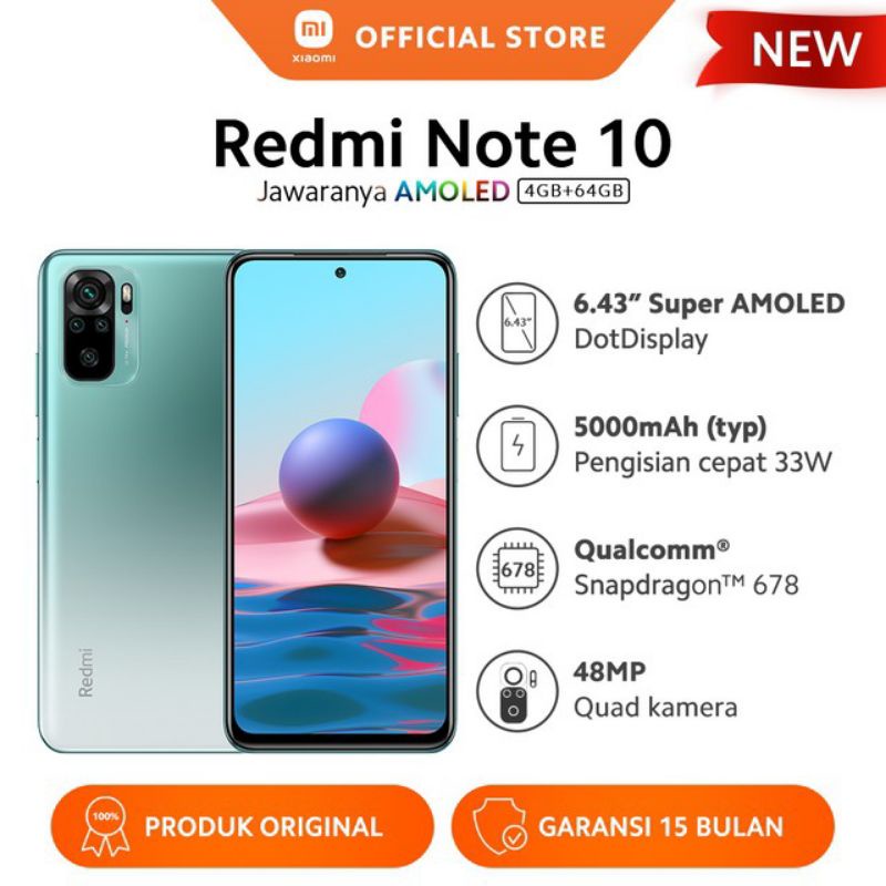 XIOMI NOTE 10 GARANSI RESMI