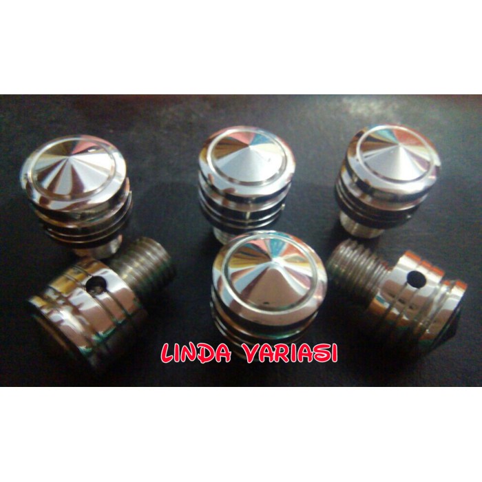 variasi motor tutup Lubang spion motor NMAX,Ninja,CBR.