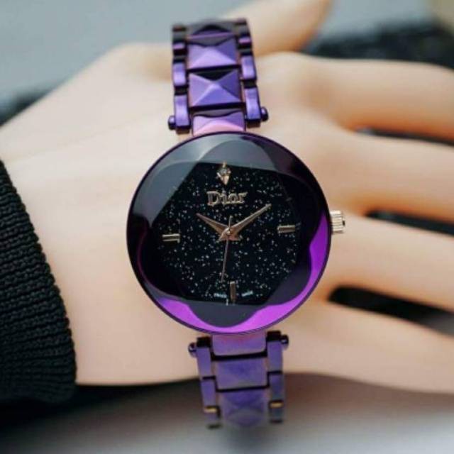 JAM TANGAN WANITA DIOR RANTAI STANLIST FASHION JAM TANGAN ll JAM TANGAN CEWEK ll JAM TANGAN COWOK l