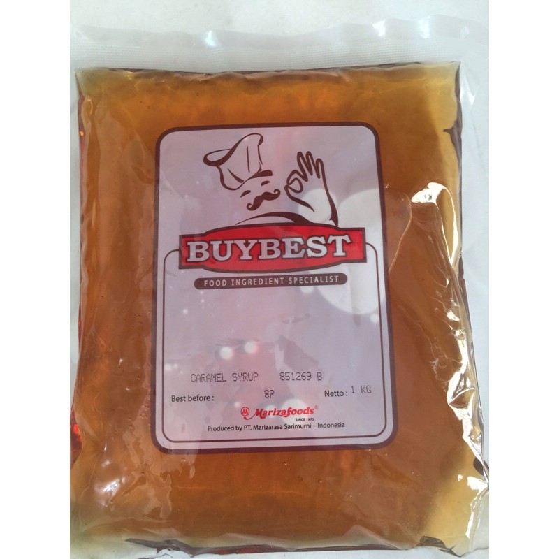 Mariza foods Caramel Syrup Buybest Sirup Karamel 1 kg