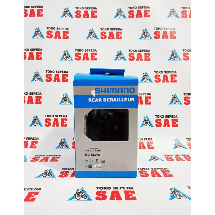 RD SHIMANO ALTUS 7-8SP M310 BLACK WITH BOX