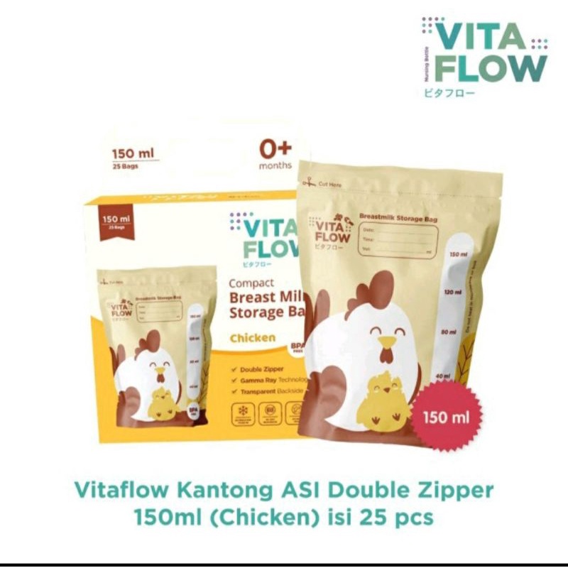 Vita Flow Kantong Asi 150ml