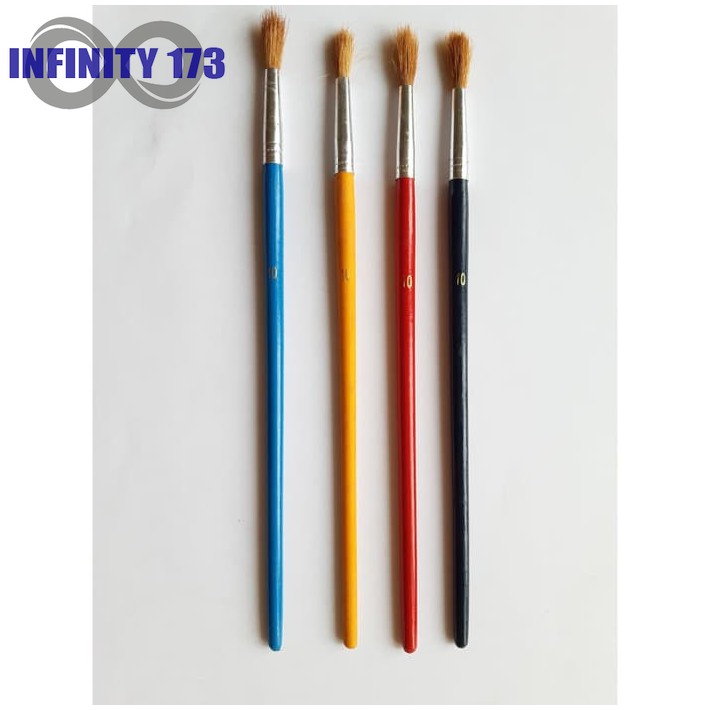 

Brush / Kuas Cat Air WARNA / Cat Minyak / Lukis /GAMBAR Acrylic NO 10 INFJ