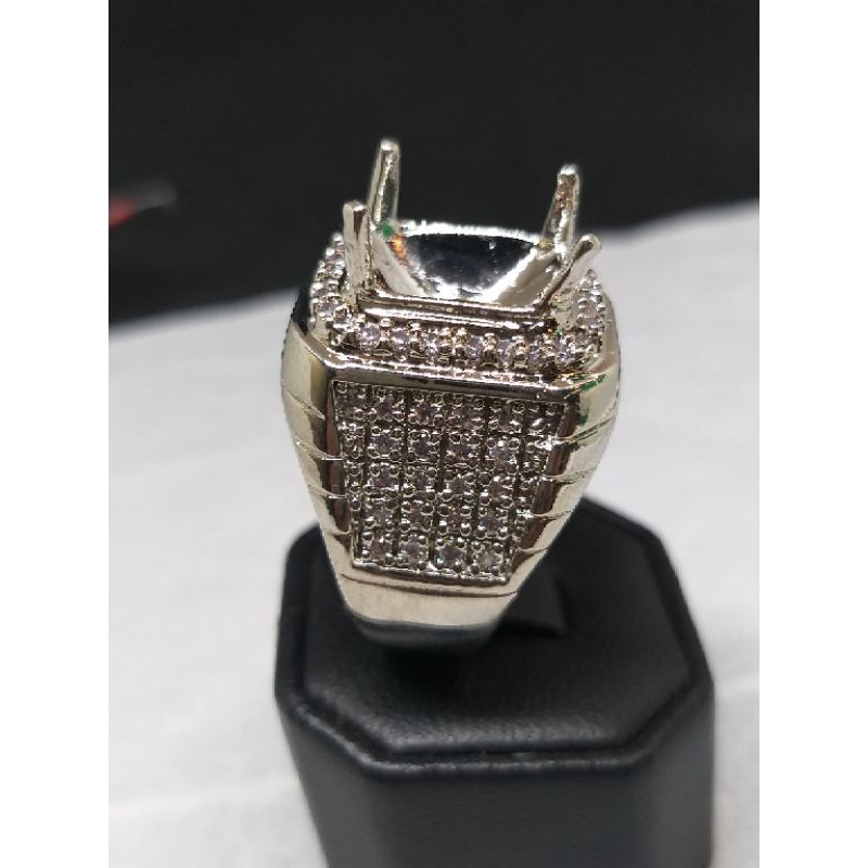 ring alpaka super micro seting perak Hongkong