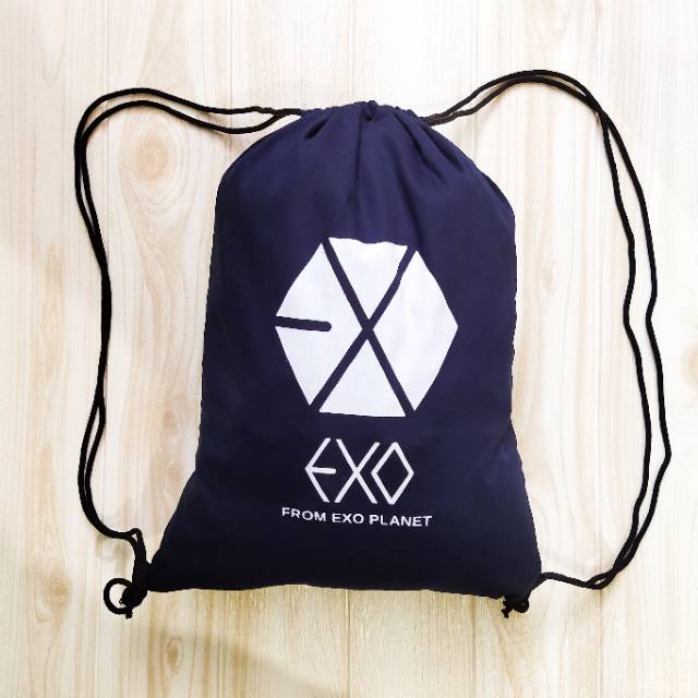 Stringbag Tas serut EXSO kpop / korea || kiiyoomii ||