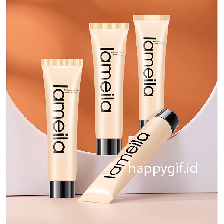 LAMEILA Foundation Liquid Light Concealer Natural Clear BB Cream Berfungsi Meratakan Warna Kulit Wajah  LA147