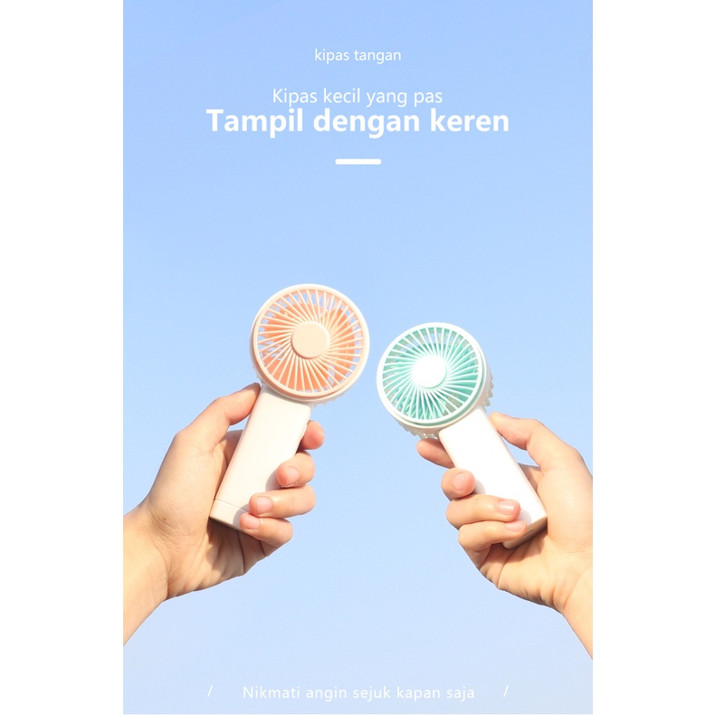 【COD+dalam stok+Pengiriman Cepat】YUN Mall Kecil  Kipas Angin Lipat  Mini Genggam Cute / foldable Mini Fan Portable Kipas Angin Meja  Dapat digunakan sebagai kipas portabel atau kipas meja / foldable USB Mini Fan Portable Selalu mendinginkan