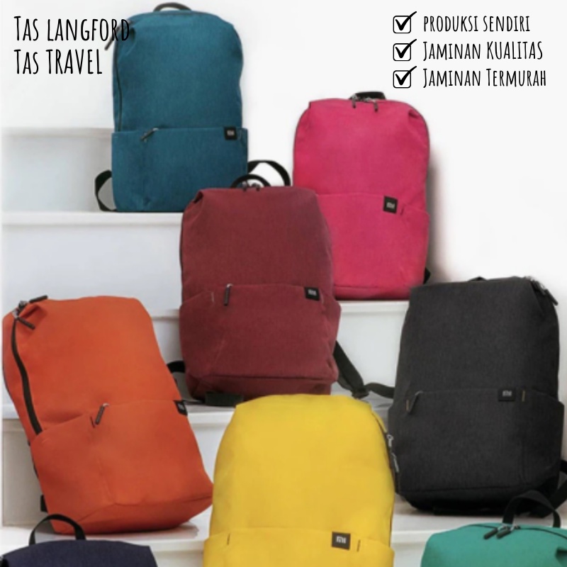 Tas Ransel Backpack Wanita Cewek Punggung Bahu Model Simplew Fashion Terkini Perempuan Sekolah Import Murah Terbaru Wanita Cewek Perempuan 002