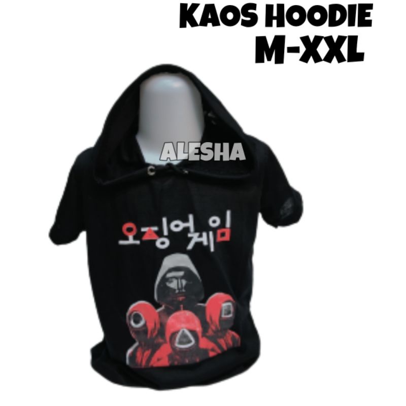 KAOS HOODIE SQUID GAME BAJU HOODIE ANAK BAJU ANAK LAKI LAKI BAJU SQUID GAME