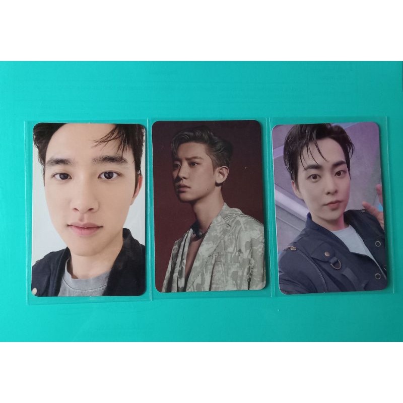 Photocard official chanyeol kyungsoo xiumin